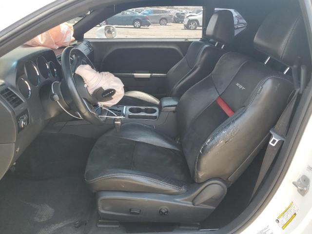 2C3CDYCJ6CH167309 - 2012 DODGE CHALLENGER SRT-8 WHITE photo 7