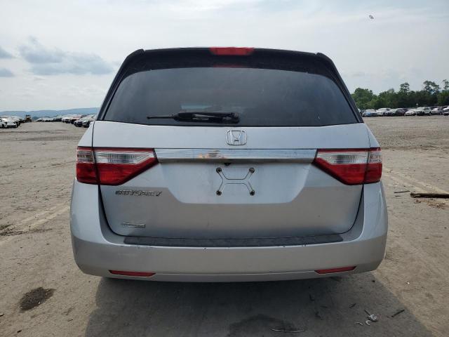 5FNRL5H63BB031459 - 2011 HONDA ODYSSEY EXL SILVER photo 6