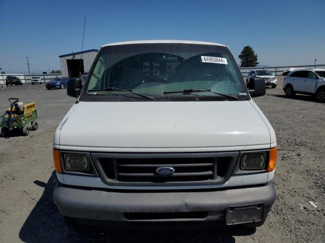 1FTNS24L36HA14002 - 2006 FORD ECONOLINE E250 VAN WHITE photo 5