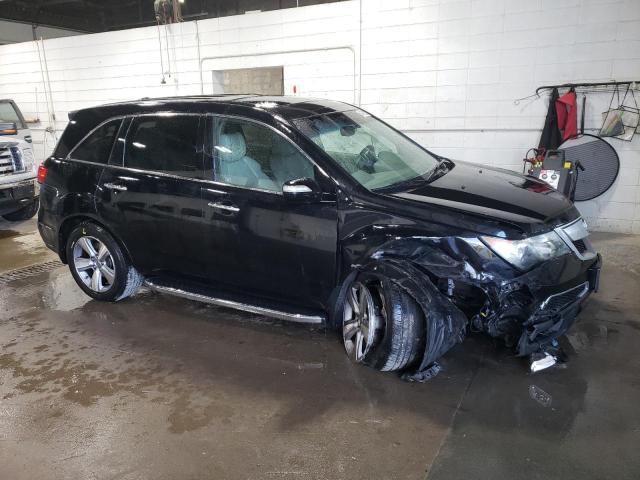 2HNYD2H41BH543344 - 2011 ACURA MDX TECHNOLOGY Negro foto 4
