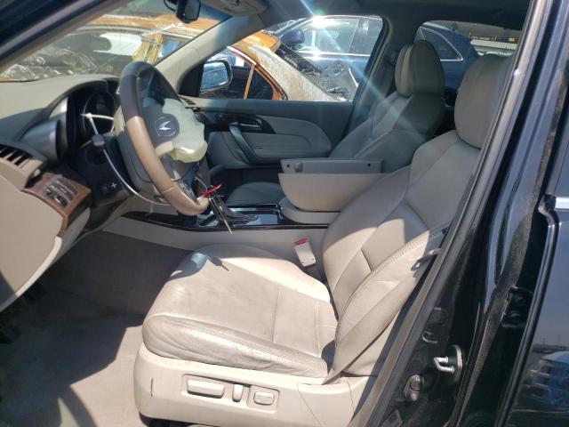 2HNYD2H41BH543344 - 2011 ACURA MDX TECHNOLOGY Negro foto 7