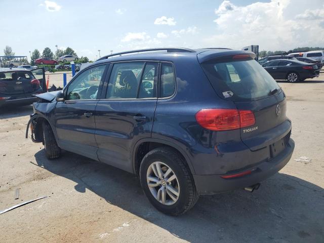 WVGAV7AX3GW578817 - 2016 VOLKSWAGEN TIGUAN S BLUE photo 2