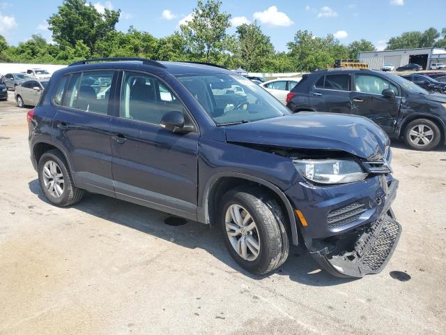 WVGAV7AX3GW578817 - 2016 VOLKSWAGEN TIGUAN S BLUE photo 4