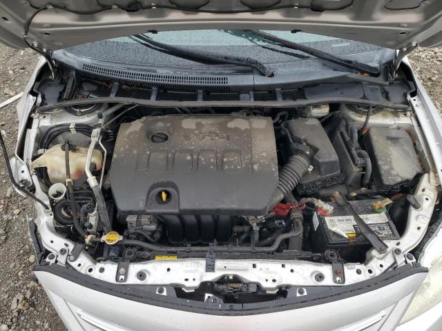 5YFBU4EE2DP154116 - 2013 TOYOTA COROLLA BASE Күміс фото 11