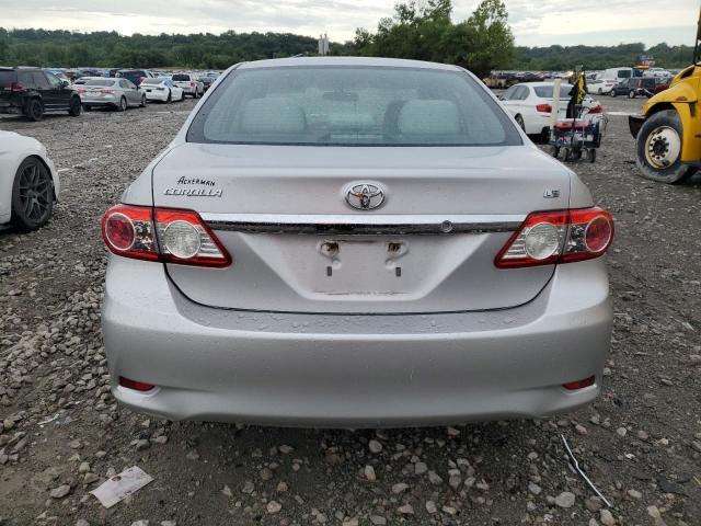 5YFBU4EE2DP154116 - 2013 TOYOTA COROLLA BASE Күміс фото 6