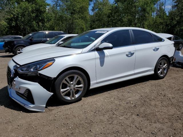 5NPE34AF5JH721734 - 2018 HYUNDAI SONATA SPORT WHITE photo 1