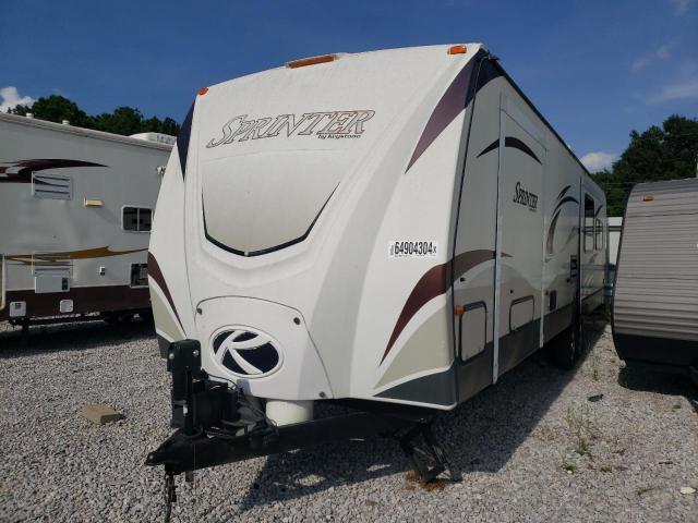 4YDT29924D1532185 - 2013 KEYSTONE SPRINTER CREAM photo 2