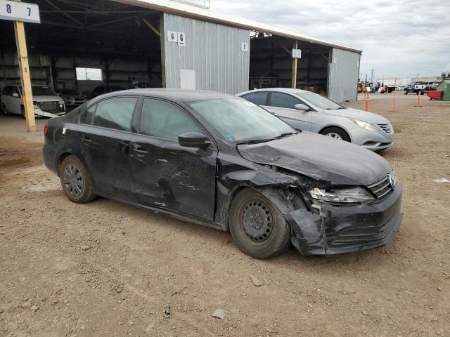 3VW1K7AJ1FM280609 - 2015 VOLKSWAGEN JETTA BASE 黑色 照片 4