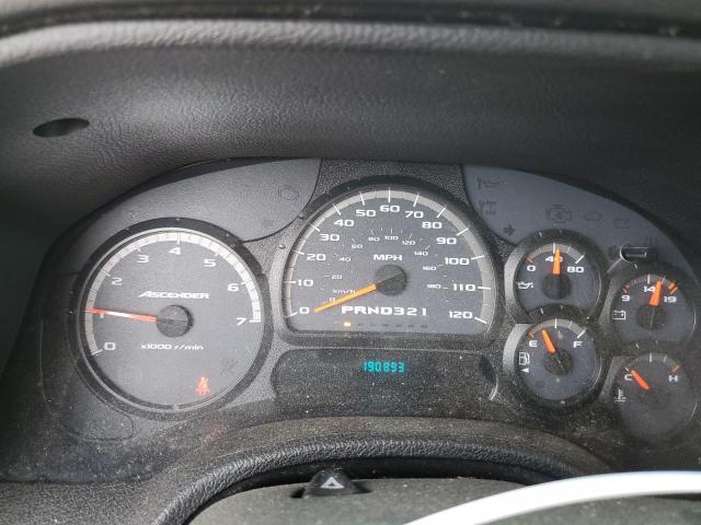 4NUDS13S172700112 - 2007 ISUZU ASCENDER S ბურგუნდია ფოტო 9