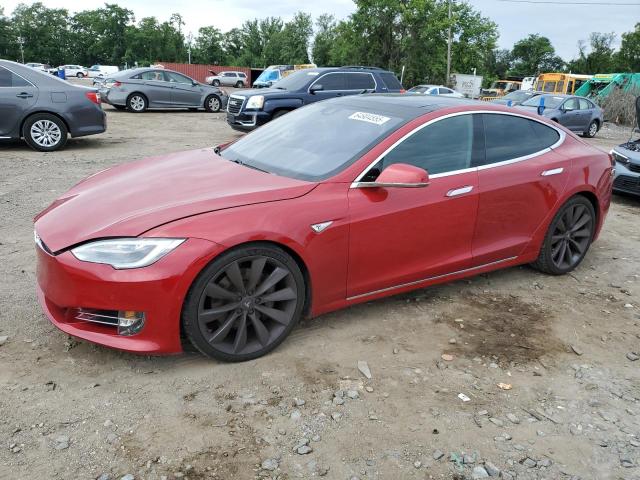 5YJSA1E23GF154655 - 2016 TESLA MODEL S წითელი ფოტო 1