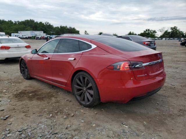 5YJSA1E23GF154655 - 2016 TESLA MODEL S წითელი ფოტო 2
