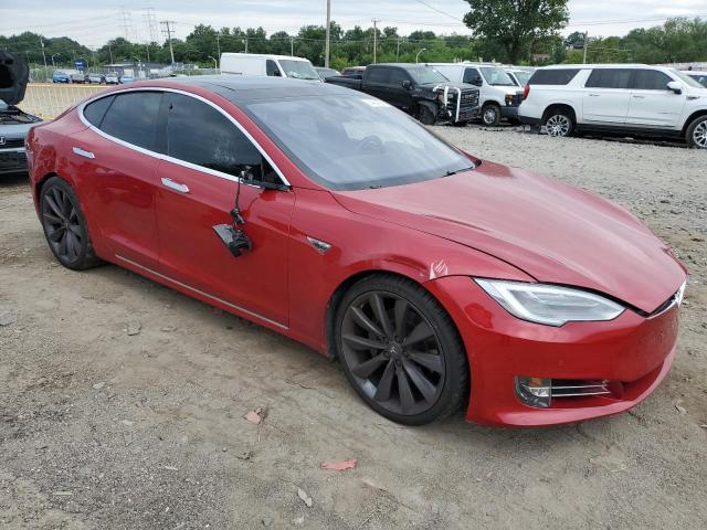 5YJSA1E23GF154655 - 2016 TESLA MODEL S წითელი ფოტო 4