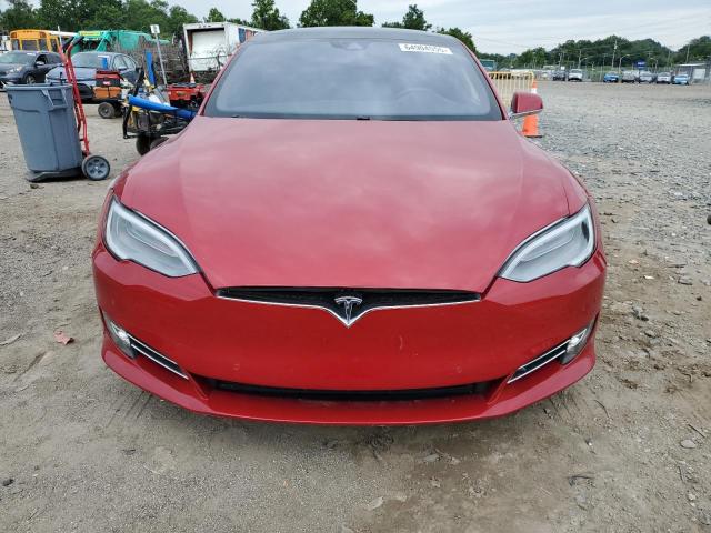5YJSA1E23GF154655 - 2016 TESLA MODEL S წითელი ფოტო 5