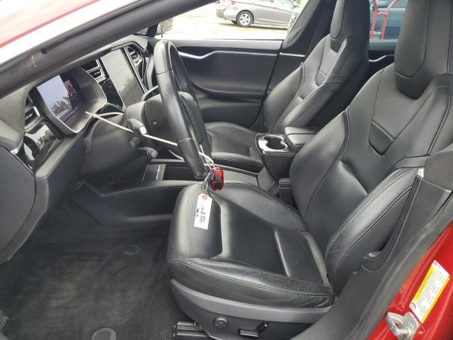 5YJSA1E23GF154655 - 2016 TESLA MODEL S წითელი ფოტო 7