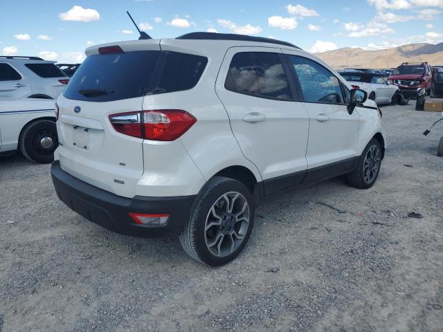 MAJ3P1TE2JC216816 - 2018 FORD ECOSPORT SE WHITE photo 3