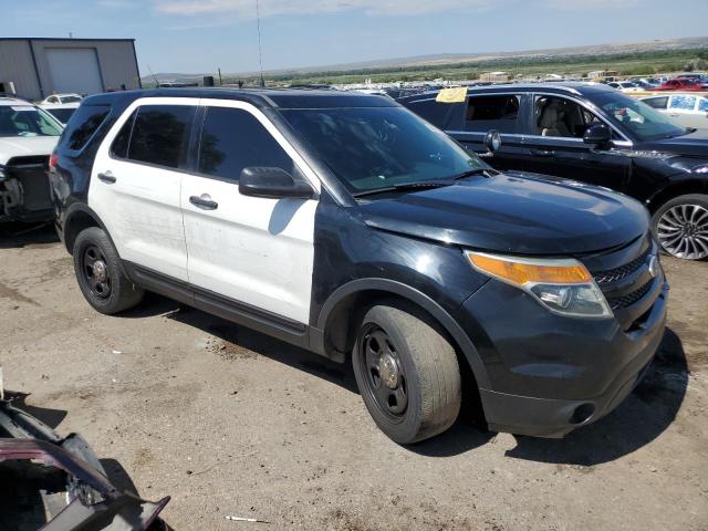 1FM5K8AR1DGC01703 - 2013 FORD EXPLORER POLICE INTERCEPTOR 黑色 照片 4