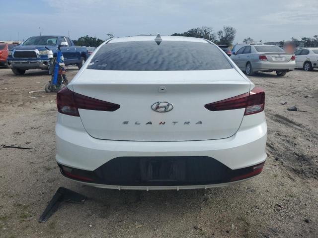 5NPD84LF1KH449632 - 2019 HYUNDAI ELANTRA SEL WHITE photo 6