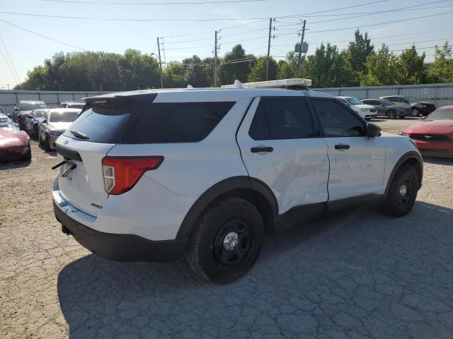 1FM5K8AB8LGA96949 - 2020 FORD EXPLORER POLICE INTERCEPTOR WHITE photo 3
