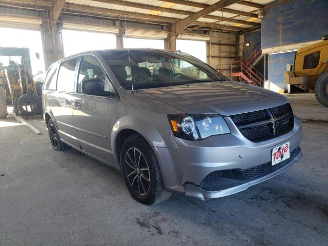 2C4RDGBG3FR576579 - 2015 DODGE GRAND CARA SE SILVER photo 1