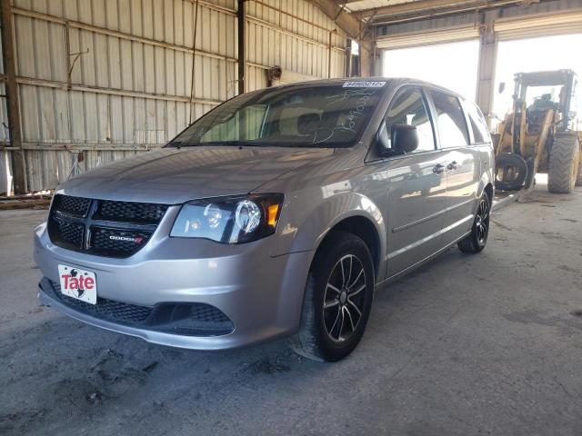 2C4RDGBG3FR576579 - 2015 DODGE GRAND CARA SE SILVER photo 2