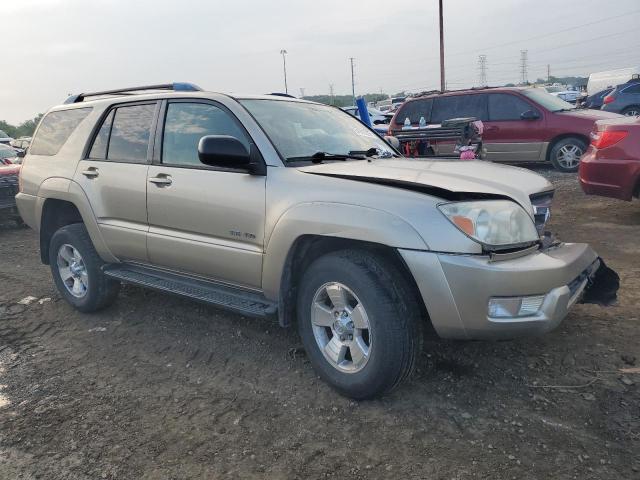 JTEBU14R758050619 - 2005 TOYOTA 4RUNNER SR5 BEIGE photo 4