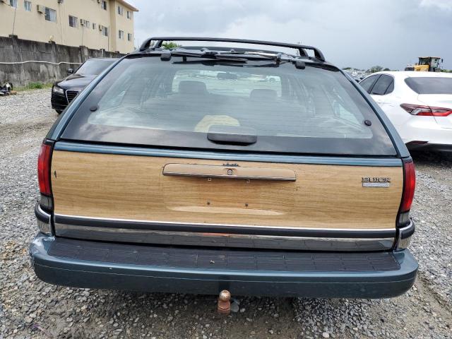 1G4BR82P4SR407336 - 1995 BUICK ROADMASTER ESTATE TWO TONE photo 6