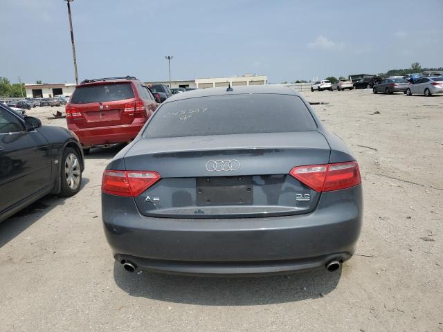 WAUDK78T99A048507 - 2009 AUDI A5 QUATTRO BLUE photo 6