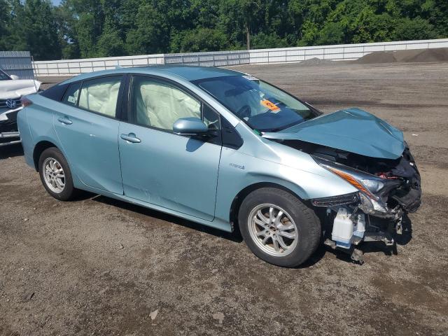JTDKBRFU3J3062266 - 2018 TOYOTA PRIUS BLUE photo 4