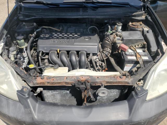 2T1KR32E85C871718 - 2005 TOYOTA COROLLA MA XR GRAY photo 11