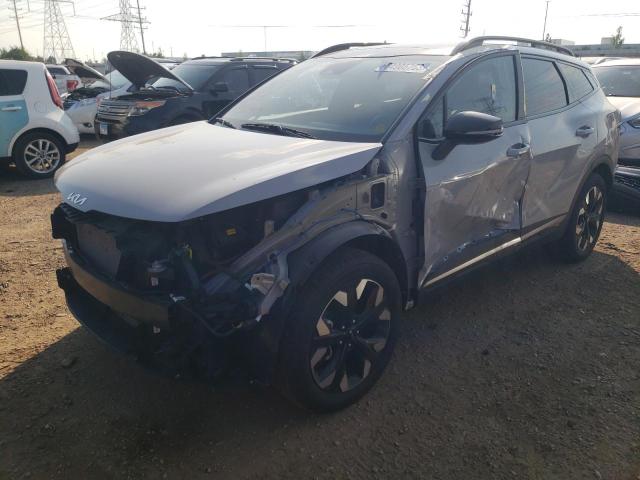 5XYK6CAF2PG066890 - 2023 KIA SPORTAGE X LINE GRAY photo 1