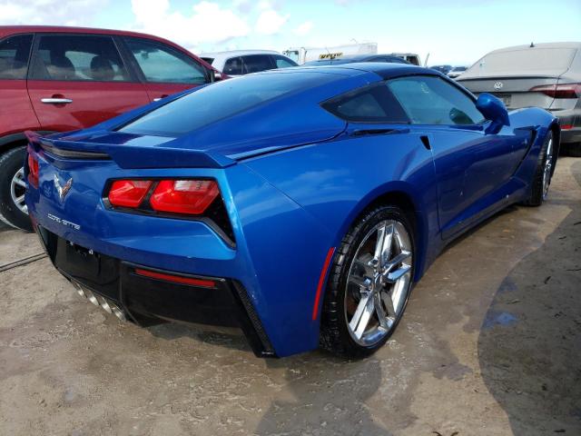 1G1YM2D75E5123869 - 2014 CHEVROLET CORVETTE STINGRAY Z51 3LT BLUE photo 4