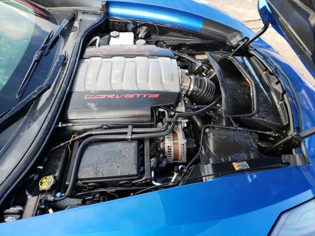 1G1YM2D75E5123869 - 2014 CHEVROLET CORVETTE STINGRAY Z51 3LT BLUE photo 7