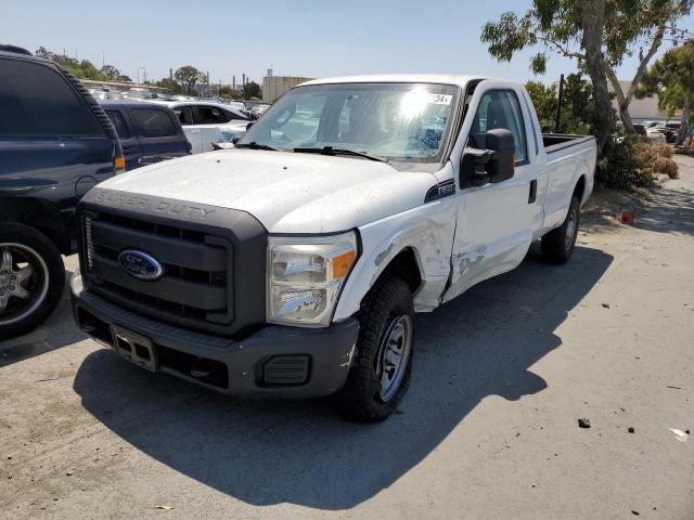 1FT7X2A61FEB53362 - 2015 FORD F250 SUPER DUTY WHITE photo 1