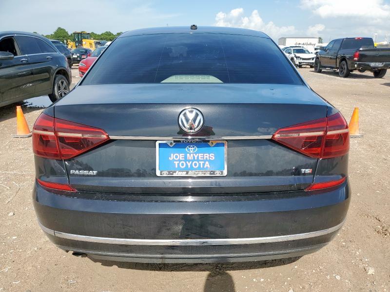 1VWAT7A36HC048963 - 2017 VOLKSWAGEN PASSAT S შავი ფოტო 6
