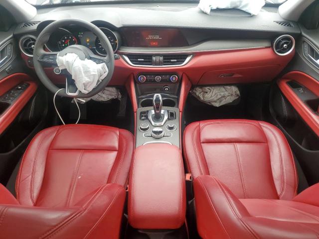 ZASPAKBN0M7D20696 - 2021 ALFA ROMEO STELVIO TI შავი ფოტო 8