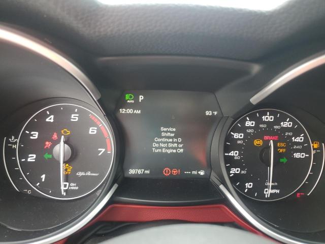 ZASPAKBN0M7D20696 - 2021 ALFA ROMEO STELVIO TI შავი ფოტო 9