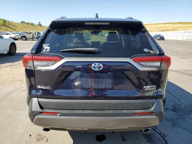 JTMDWRFV5KD506068 - 2019 TOYOTA RAV4 LIMITED BLUE photo 6