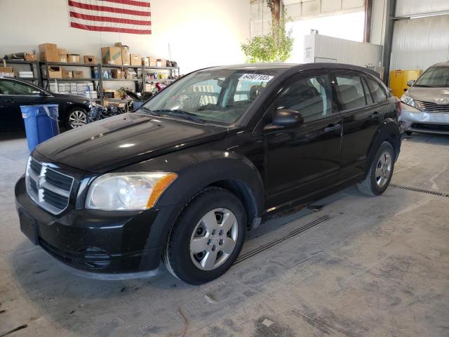 1B3HB28B68D630206 - 2008 DODGE CALIBER BLACK photo 1