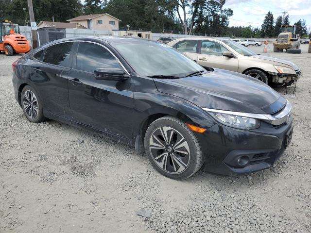 2HGFC1F77HH655941 - 2017 HONDA CIVIC EXL შავი ფოტო 4