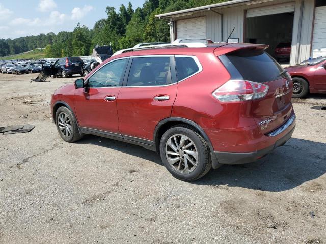 5N1AT2MT7FC778763 - 2015 NISSAN ROGUE S MAROON photo 2