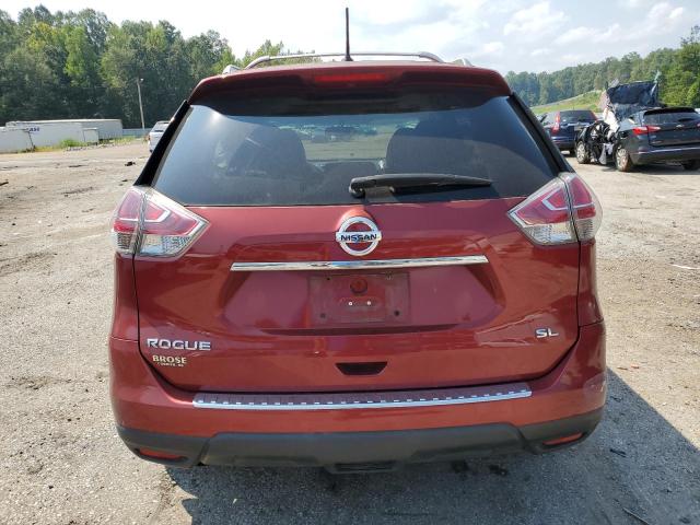 5N1AT2MT7FC778763 - 2015 NISSAN ROGUE S MAROON photo 6