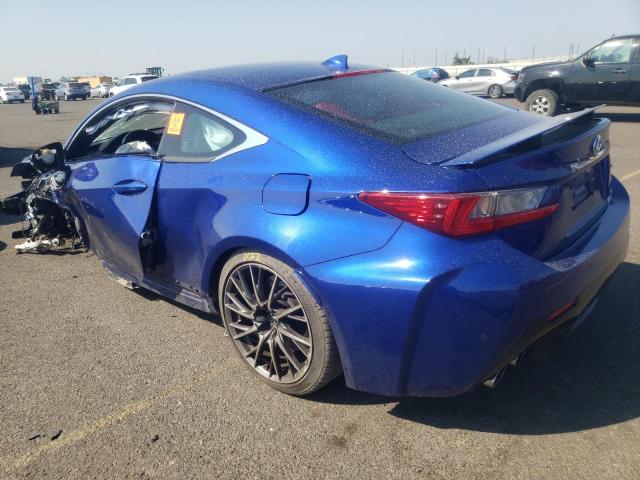 JTHHP5BC1F5001199 - 2015 LEXUS RC-F BLUE photo 2