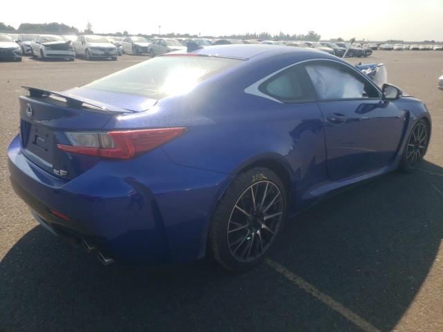 JTHHP5BC1F5001199 - 2015 LEXUS RC-F BLUE photo 3