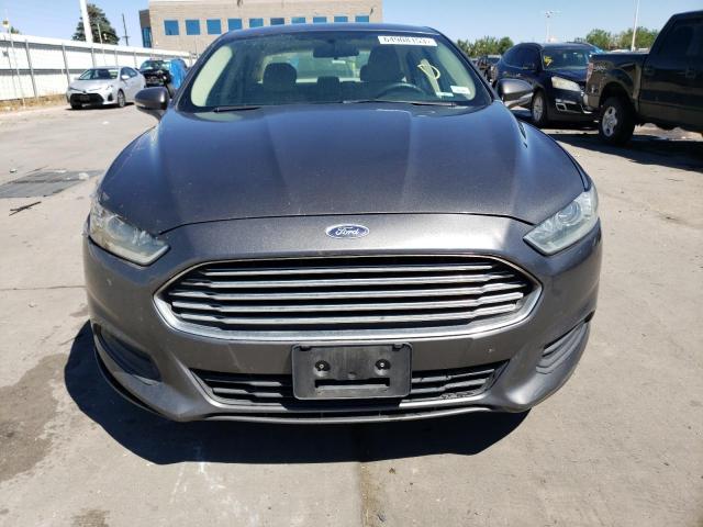 3FA6P0H72GR227441 - 2016 FORD FUSION SE GRAY photo 5