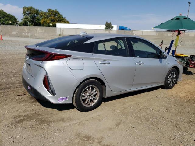 JTDKARFP3K3105535 - 2019 TOYOTA PRIUS PRIM ვერცხლისფერი ფოტო 3