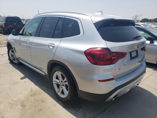 5UXTY5C04M9H97127 - 2021 BMW X3 XDRIVE30I SILVER photo 2