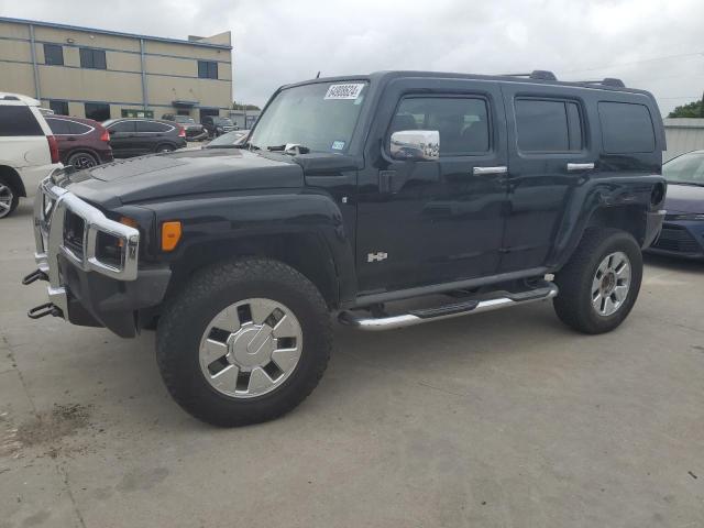 5GTDN13E778251084 - 2007 HUMMER H3 BLACK photo 1