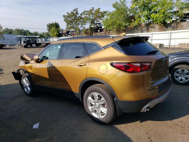 3GNKBGRSXKS602777 - 2019 CHEVROLET BLAZER 2LT GOLD photo 2