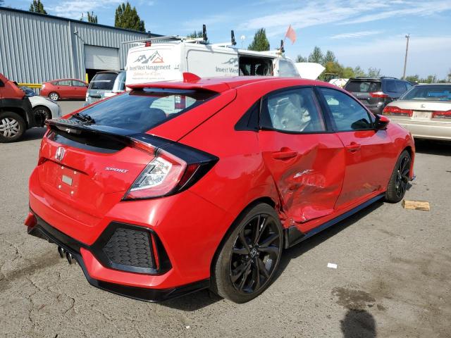 SHHFK7H48HU421626 - 2017 HONDA CIVIC SPORT 红色 照片 3