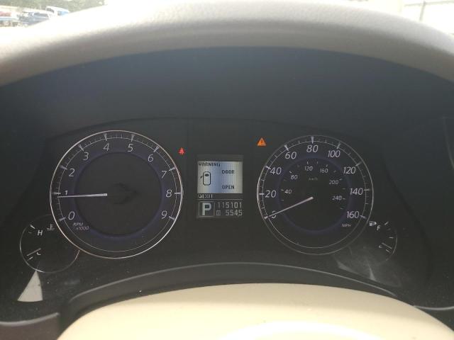 JN1AJ0HP2BM802082 - 2011 INFINITI EX35 BASE Շագանակագույն լուսանկար 9